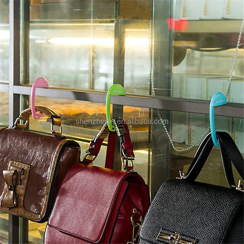 Instant Bag Hanger Portable Purse Handbag Hook Women Girl's Bag Holder  Heavy Duty Metal Long Hook For Desk Table - Multi-purpose Hooks - AliExpress