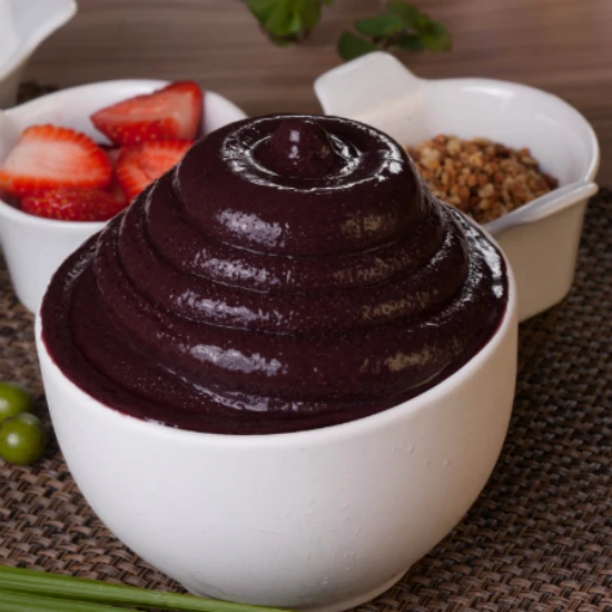 Purple Frozen Acai Berry Fruit Puree Ice Cream Products Buy Frozen