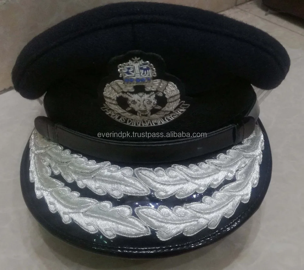 police peaked cap