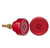 Cherry Red Resin bone horn brass Button cabinet cupboard drawer door ceramic knobs & Pull Handle [HBRMW 201]