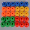 Hot sale educational toy learning resources connecting blocks plastic string toy with string
