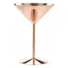 Copper Martini Goblets for American Barware tall martini glass