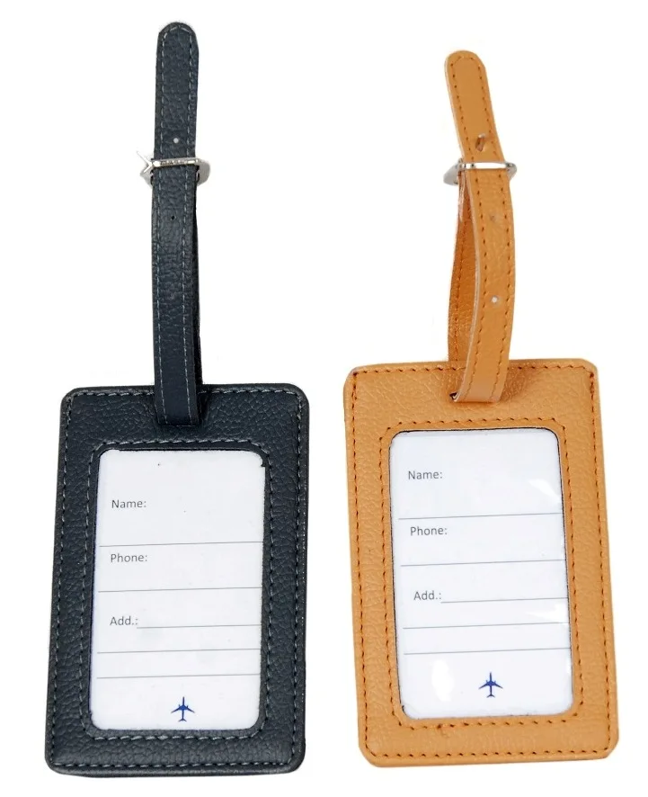 New Fashion Bag Tag Unique Name Tags With Leather Hanger New Fashion Bag Tag Unique Name Tags