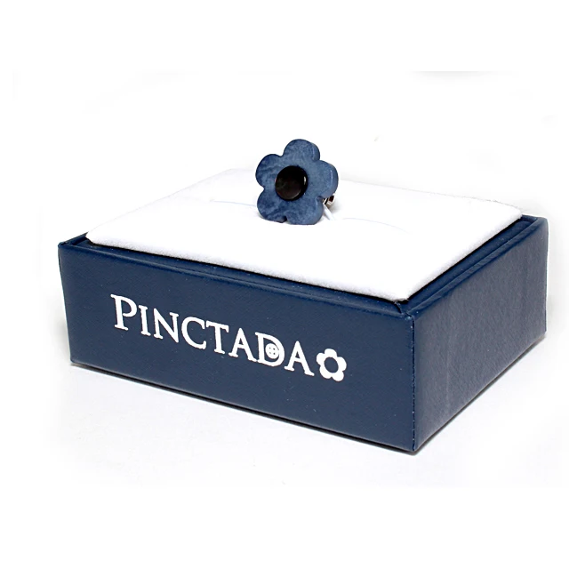 
Real Shell & Corozo Nut Boutonniere - made in Japan 