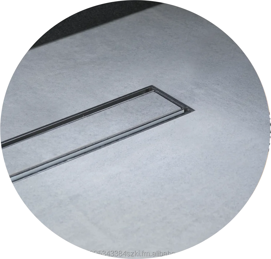 rectangular stainless steel shower floor drain