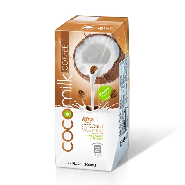 
1L Paper Box Coffee with Coconut Milk Vanila Flavor 