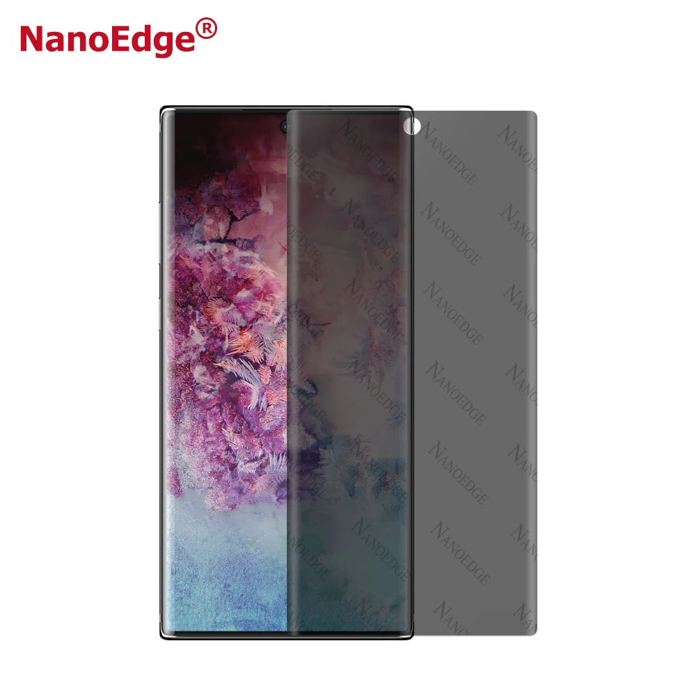 3D Full Size Curved Screen Protector Anti Spy Note10 Privacy Film For Samsung Series Note 10 Pro Anti peek