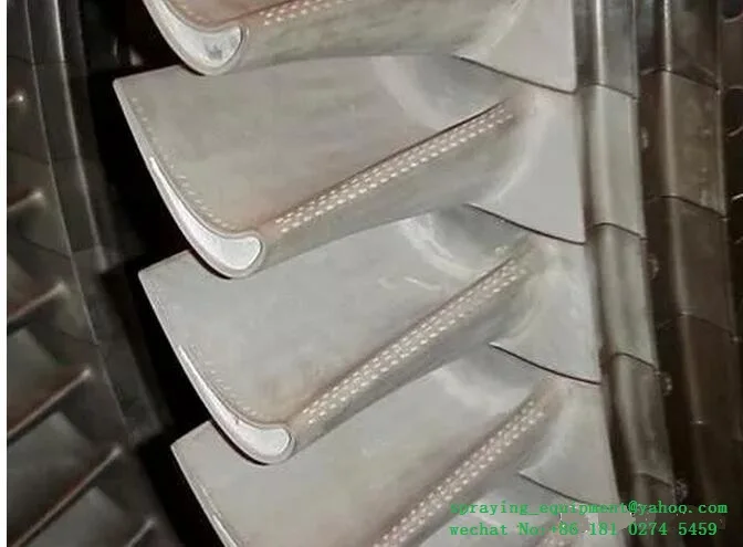 plasma coating machine in aviation field application ,engine impeller coating machine