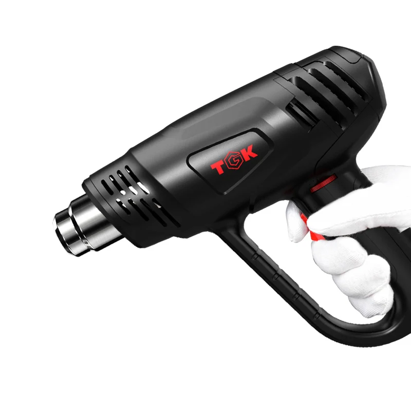 
2000W TGK heat temperature gun adjustable heat gun shrink wrap heat gun 