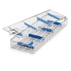 rigid sterilization container system-rigid aluminum container, stainless steel sterilization basket, plastic