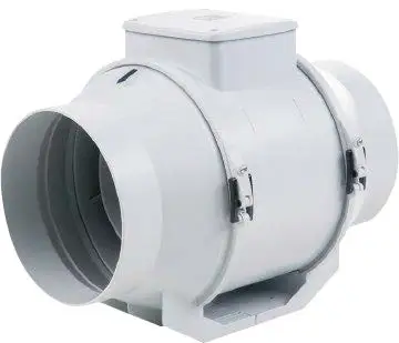 duct fan flow mixed plastic ventilation hvac inline exhaust