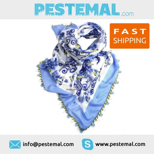 Turkish Chiffon Scarf For Teens (175x50 cm) main image 1