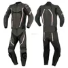 Two Piece Motorbike wears Genuine Leather Full Safety Motorcycle Racing Suit