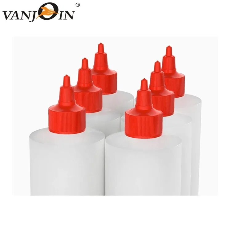 16 Ounces Plastic Squeeze Bottles,7 Pack Condiment Squirt Bottles With