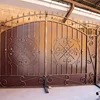 powder coaing steel bars Wrought Iron Gate