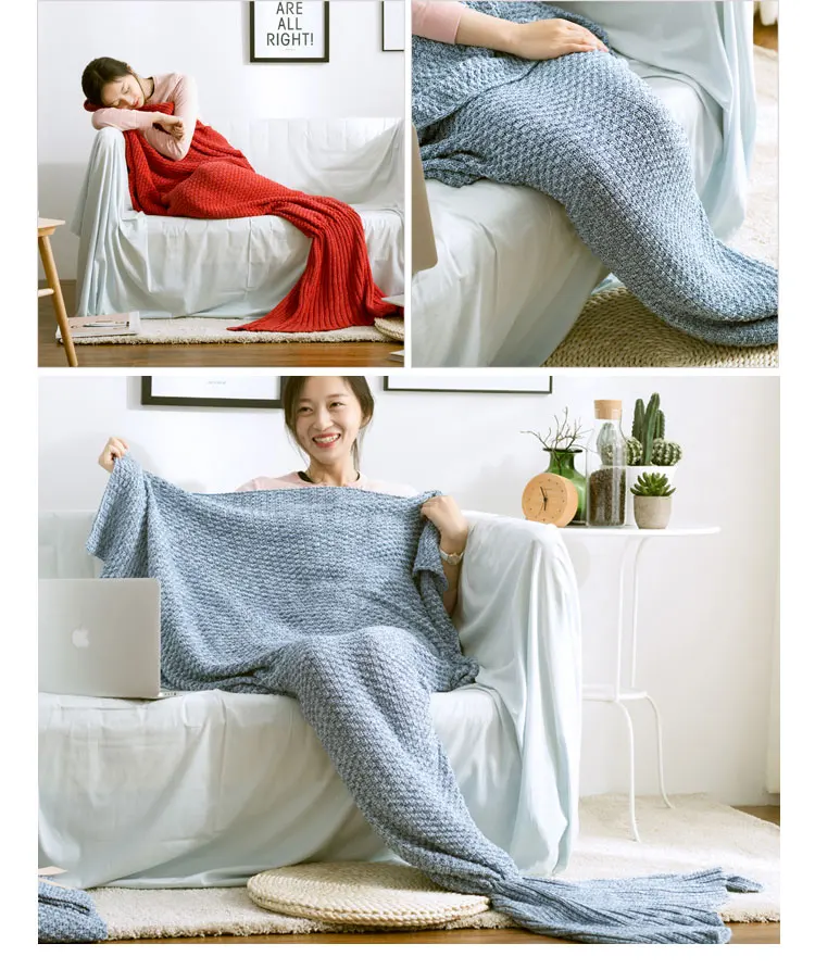 indoor blanket heat moving blanket fleece mermaid tail blanket
