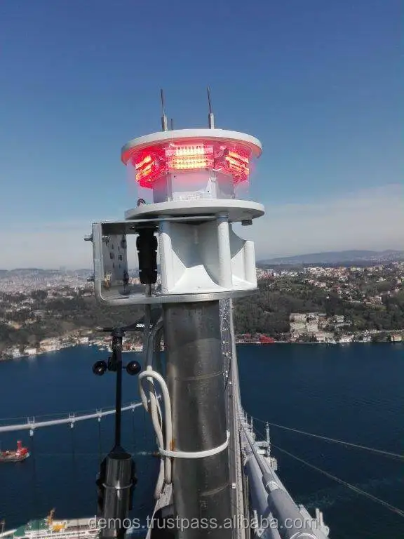 
Wetra L-810 Led Aviation Warning Light, ICAO FAA Type low intensity high quality obstruction light for high buildings 