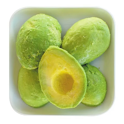 Natural Fresh Frozen Avocado Pulp Puree Half Cut,Good Source From