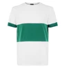 Mens Plain Tshirts For Printing 100% Cotton Top Custom Green Central Block T-Shirt