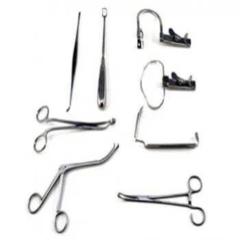 Ent Instruments Set Tonsillectomy Surgical Instruments Forceps Scissors ...