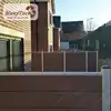 2019 durable wpc garden fence panels