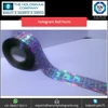 Roll Form Fixed Hologram Hot Stamped Paper Label