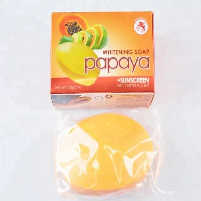 papaya whitening soap