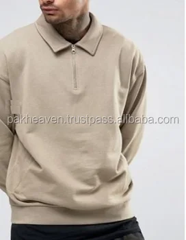 half neck sweatshirt