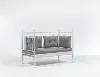 Best Quality Metal Baby Cot Bed 70x140 White