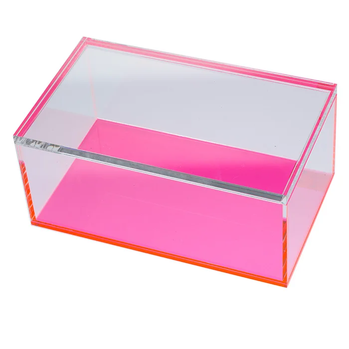 Neon storage. Контейнер акриловый прямоугольный. Acrylic Box.