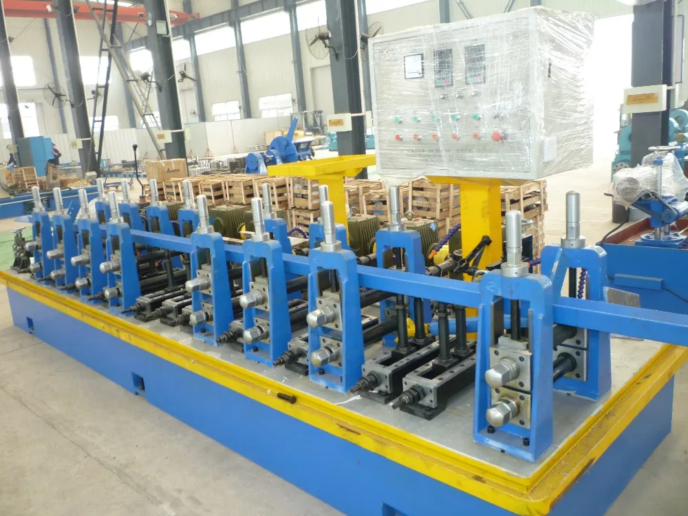 
HF duct equipment production line stainless steel pipe making machine 