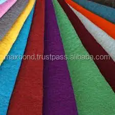 
Factory supply customized industrial Industry needle punched non woven fabric rolls colored polyester felt carpet for automotive 