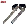 Custom Padded Weight Lifting Bar Straps Deadlift Gym Wraps Hand Wrist Support