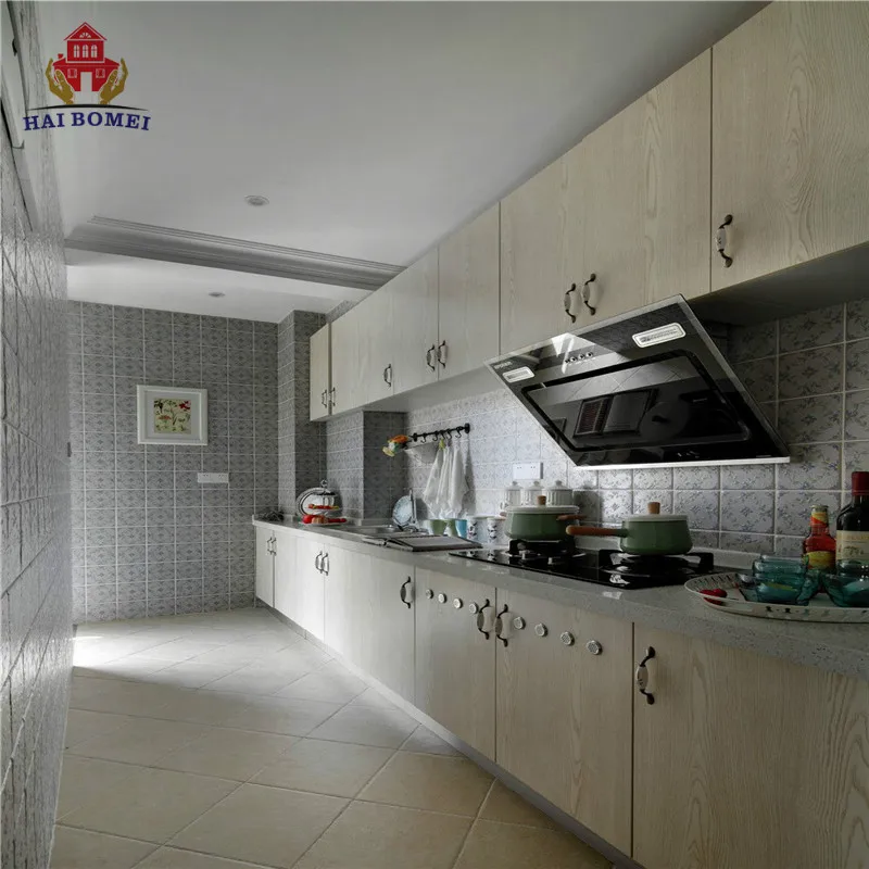 Armarios De Cocina Modulares Modernos De Madera A Prueba De Humedad