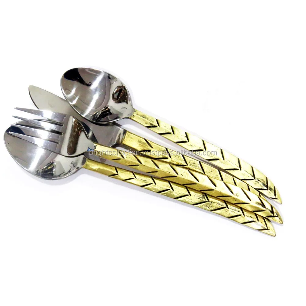 Nicest Quality Stainless Steel Cutlery Set Indian Manufacturer Sale