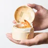 Roand shape Mini bamboo steamer/ food steamer/ dimsum dumpling steamer