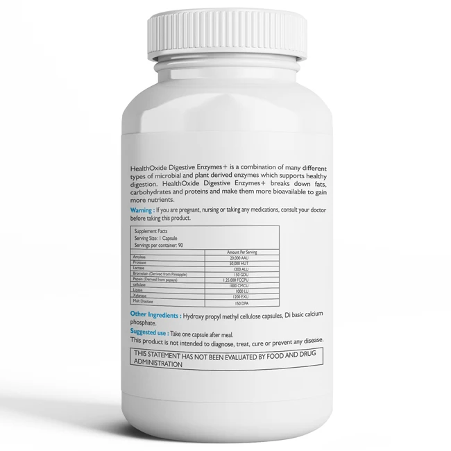 Medical Grade Bulk Natural Digestive Enzymes Supplements Capsules Buy