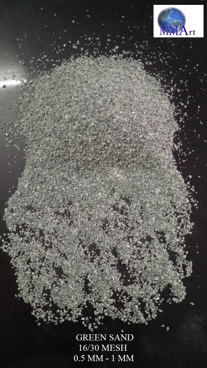 37 green marble sand