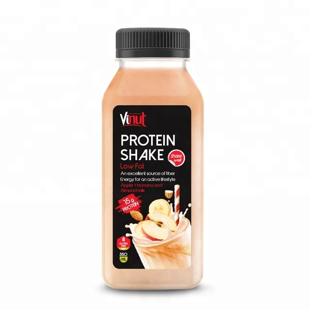 350ml Botol Apple Banana Almond Susu Tinggi Protein Shake Buy Protein Protein Shaker Milk Product On Alibaba Com