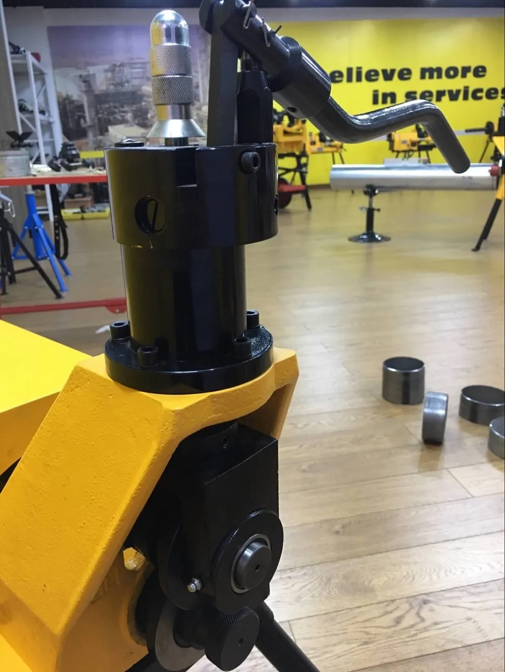 Thread Groover Hydraulic Roll Groover - Pipe Grooving Machine 1 1/4