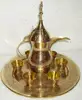 ARABIC COFFEE BRASS DALLA SET OF 8 Pcs