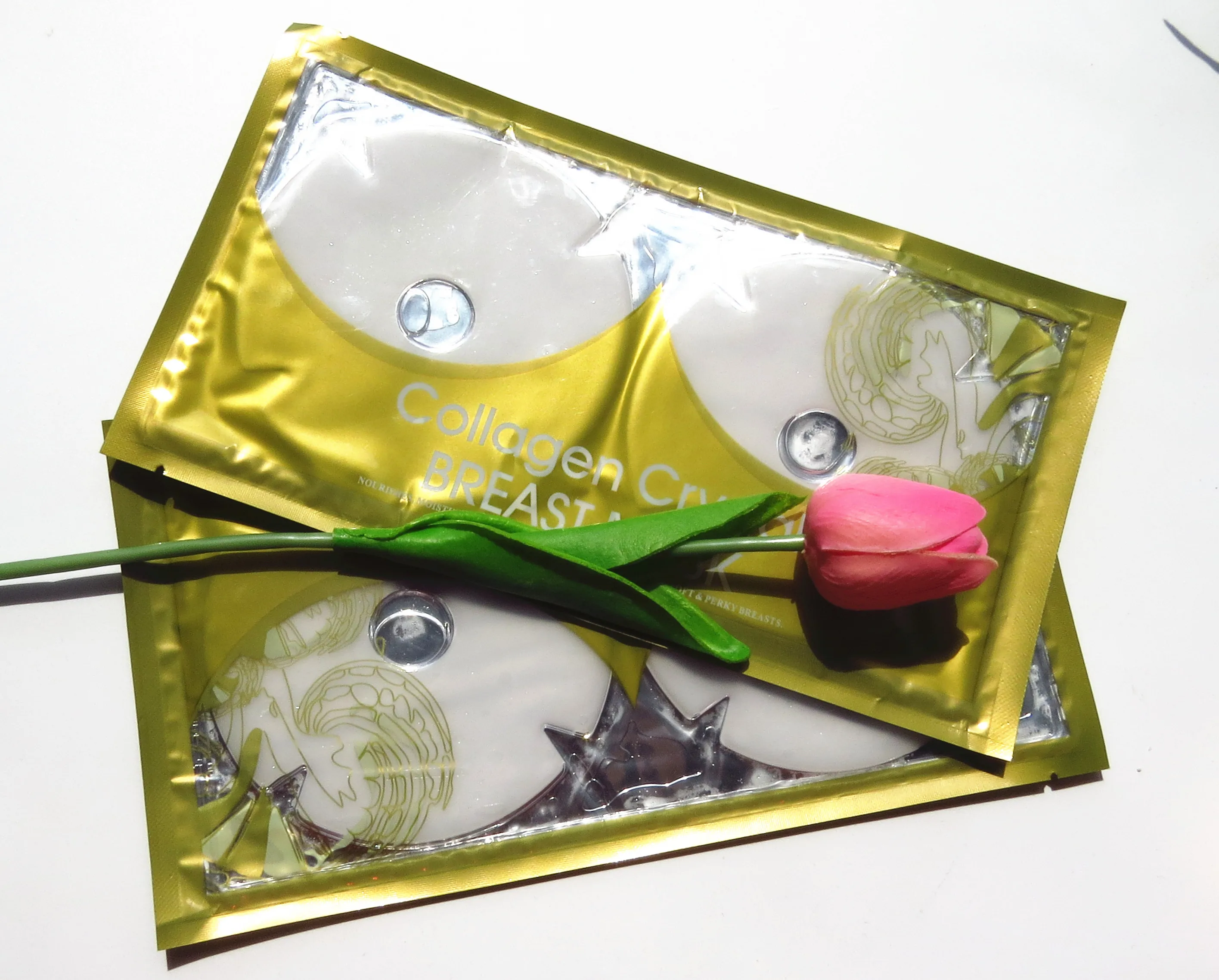 
Wholesale OMY LADY OEM Crystal Hydrogel Bosom Mask breast plumping collagen Patch Skin Care 