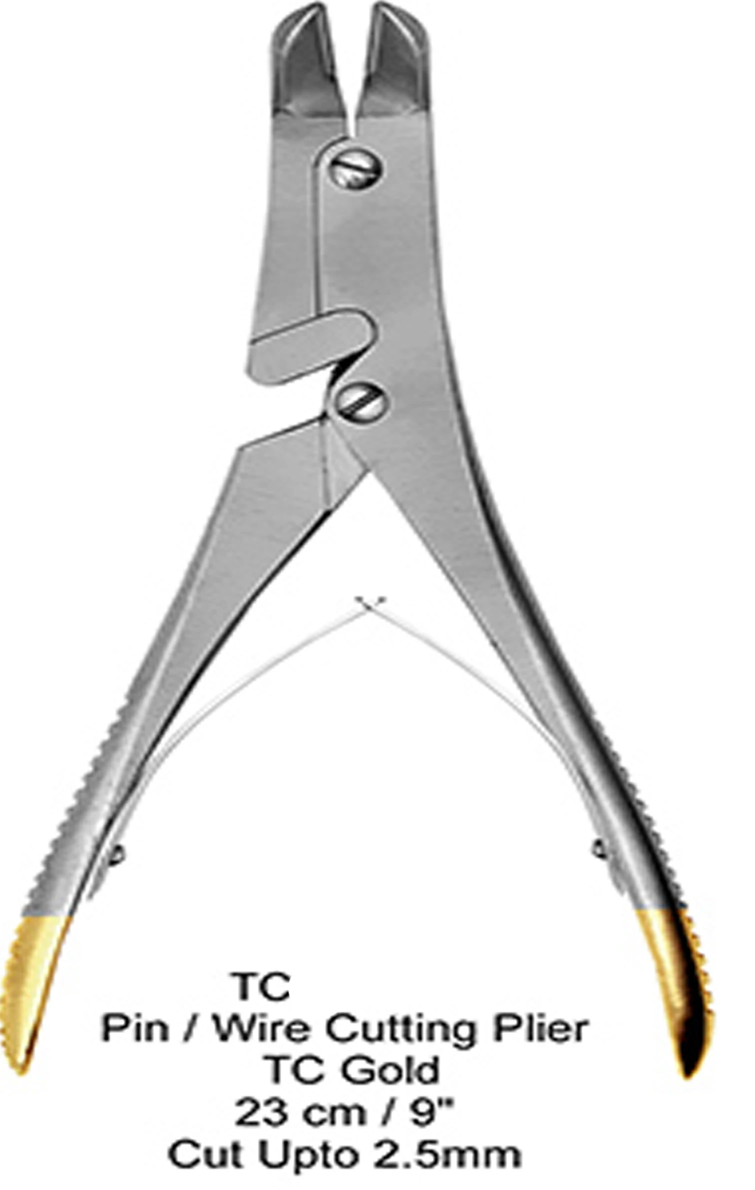 23cm Pin Wire Cutting Plier Cut Size 2.5mm.orthopedic Surgery Instruments Buy Stainless Steel