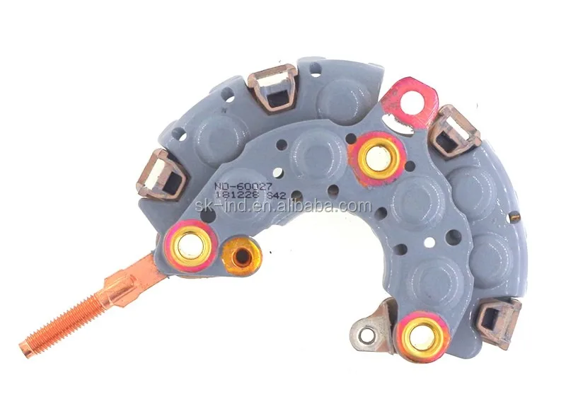 Alternator Rectifier - Compatible With 231236, 0215805300, AEN5028UT & More | 100mm OD, M6 Battery Post, 8-50 Amp