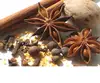 dried star anise in single spices and herbs