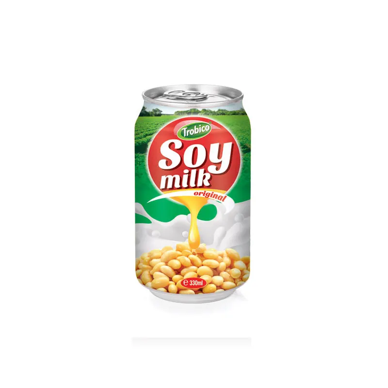 
Wholesale 180ml Canned Soya Milk Drink 