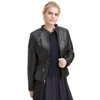 Fashion Women Leather Jacket Genuine SheepSkin High Quality Comfortable Jacket Customized 2019