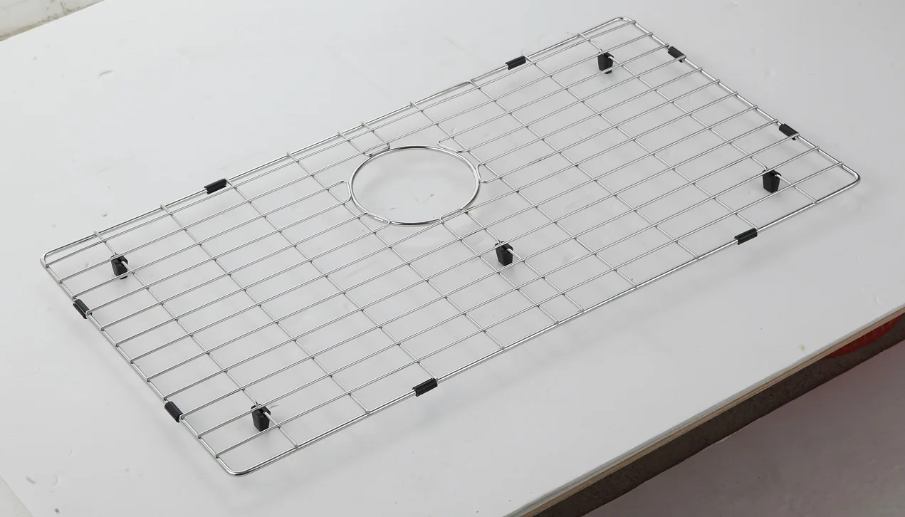 Stainless Sink Grid With Drain Hole Buy Stainless Sink Grid With
