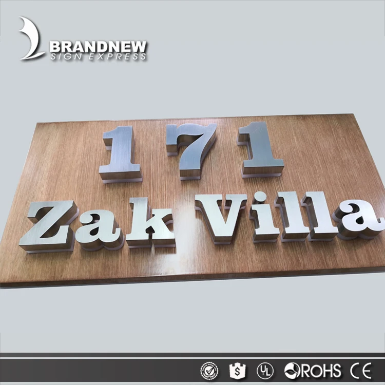 3D backlit wall letter sign with brushed silver face2.jpg