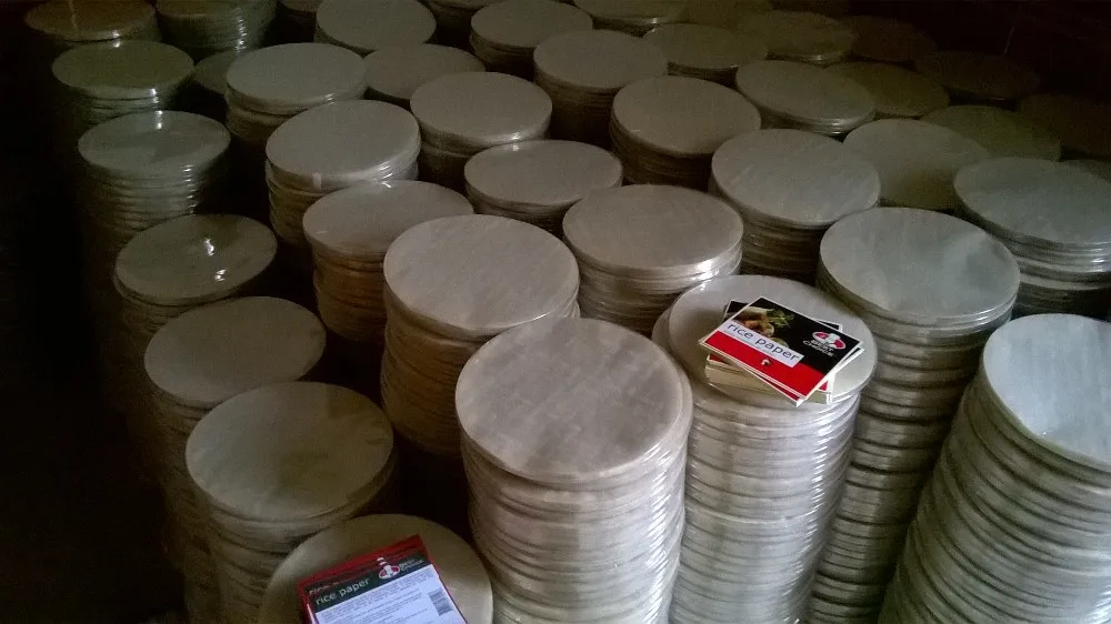 Rice Paper Round 22cm High Quality Gluten Free Buy Vietnamese Rice